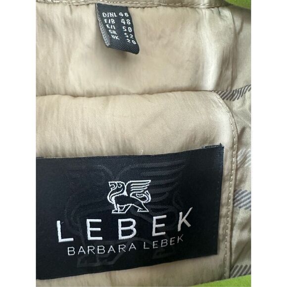 NWOT Barbara Lebek Beige Trench Coat Belted Size 20 UK/ 16 US - Picture 9 of 15